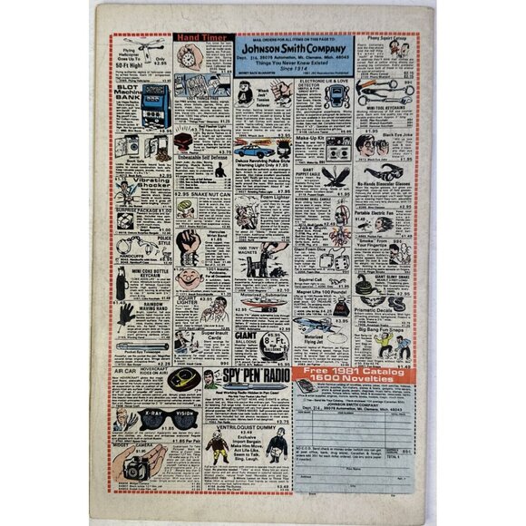 1981 Vol 1 No 61 Marvel premiere Star-Lord Planet Story - Picture 2 of 4